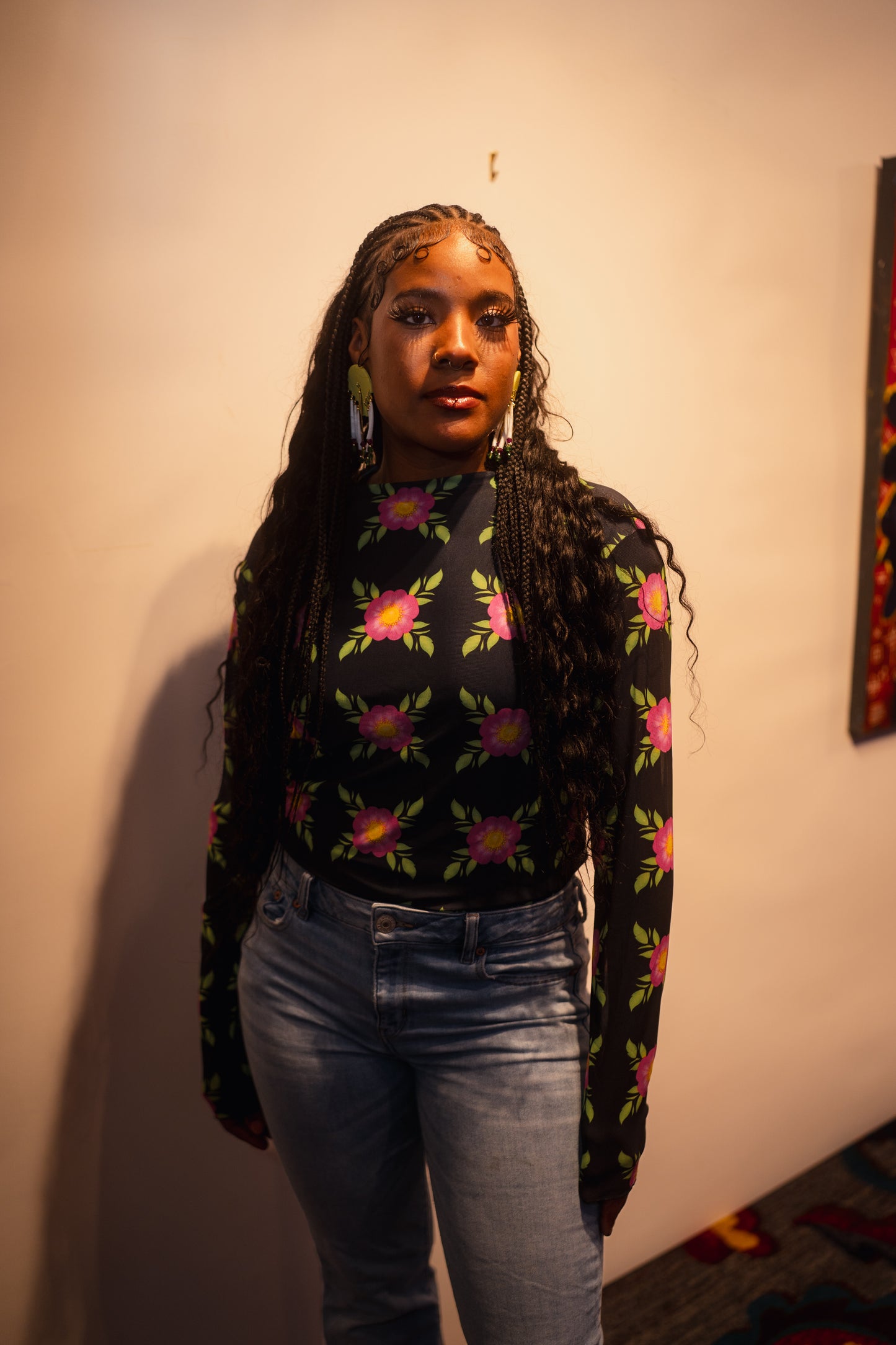 Champagne Mesh Shirt