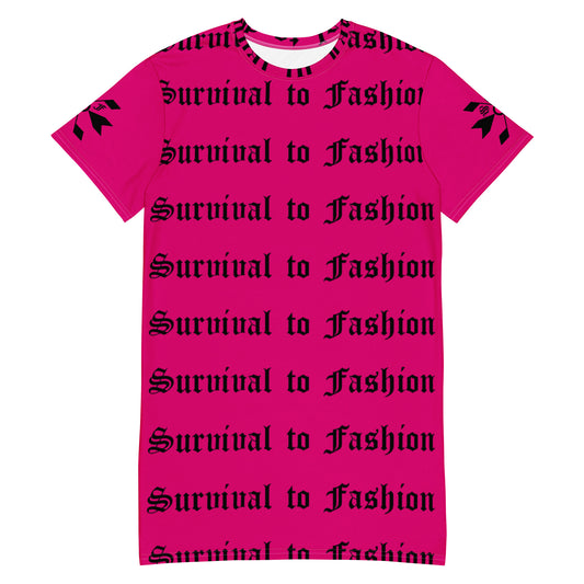 Survival to Fashion T-shirt dress